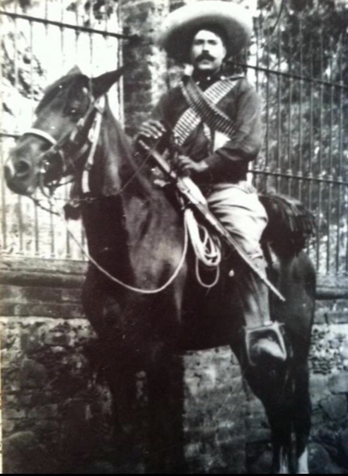 My great great uncle Francisco Sanchez after the Cristero war in Cotija, Michoacan, Mexico in 1929